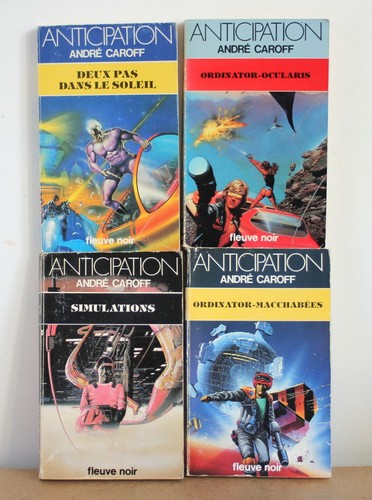 12 livres de la collection Anticipation André Caroff 1980 - Bild 3 von 4