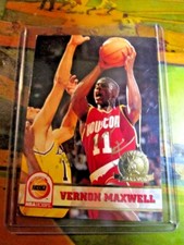 Vernon Maxwell Houston Rockets SIGNED AUTOGRAPHED CARD