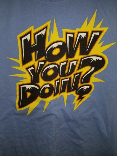 Mens L How You Doin? Enzo Amore and Big Cass T-Shirt NXT Wrestling - Picture 2 of 6