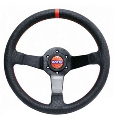 Sparco Champion Steering Wheel Perforated Leather 330 mm Dia 66 mm