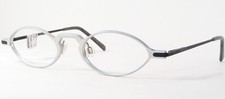 Cerruti 1881 C 1877 B Silver-Blue Black UNIQUE RARE EYEGLASSES 49-21-135 NOTES 