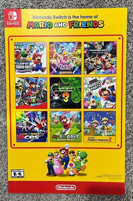 Super Mario Poster (Official Nintendo Mar10 day Mario Day