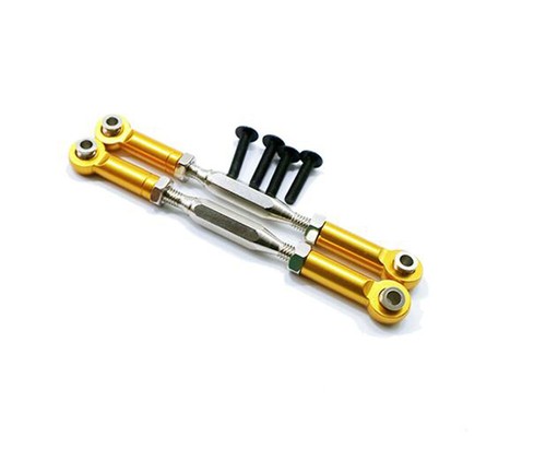 Aluminum CNC Upgrade metal parts Fits 1/10 JLB Racing CHEETAH Rc Car Yellow - Picture 19 of 24
