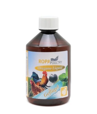 Ropa Poultry Oregano Liquid 500ml Hühner Wachtel Darmflora natürliches Oreganoöl