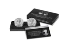 American Eagle 2021 One Ounce Silver Reverse Proof Two-Coin Set Designer Edition