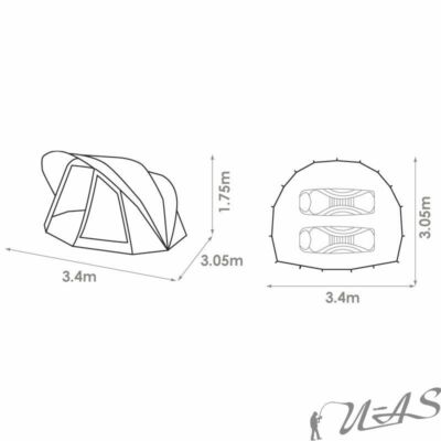 Chub Cyfish Bivvy 2 Mann Zelt online kaufen eBay