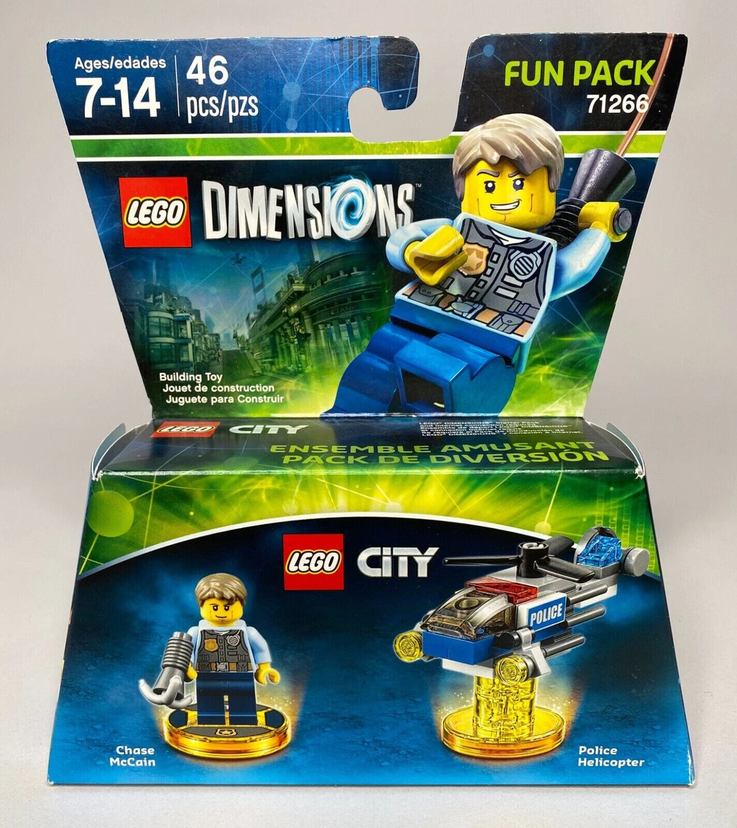 LEGO 71266 Dimensions CITY Chase McCain Fun Pack BRAND NEW eBay