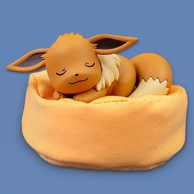 Pokémon sleeping bean bag featuring Eevee