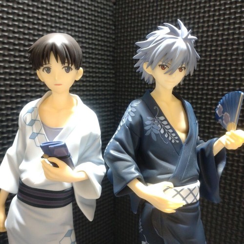 Evangelion: The Rebuild of Evangelion - Yukata Ver. Figura Kaworu Shinji 2 piezas - Imagen 2 de 14