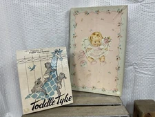 Vintage Baby Product Boxes Dress Box Toddle Tyke Empty Boxes