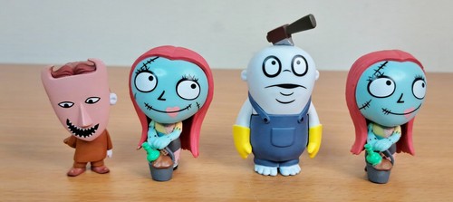 Funko Mystery Minis Set di 4 personaggi Nightmare Before Christmas - Sally Lock - Foto 1 di 11