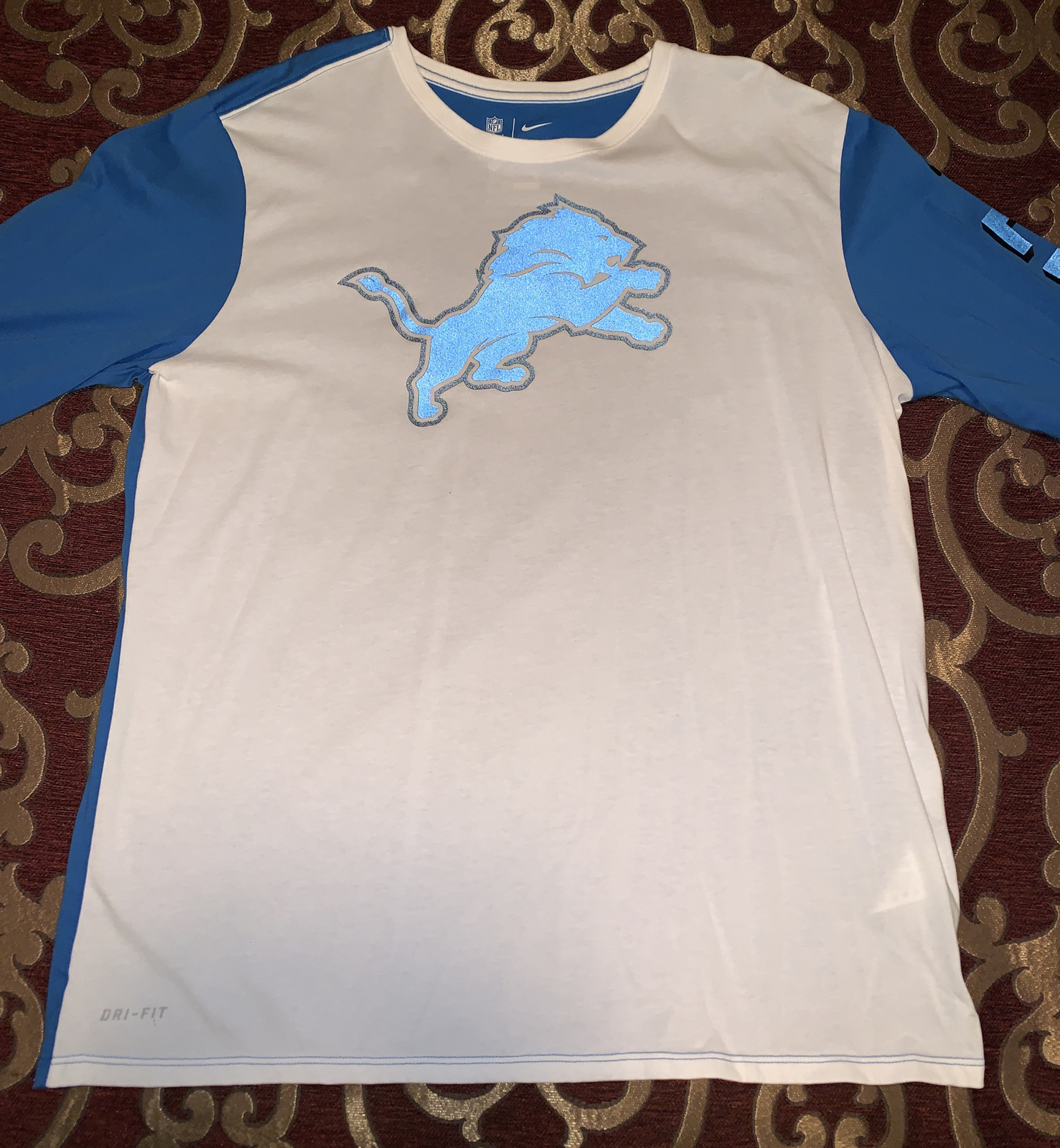 detroit lions dri fit shirts
