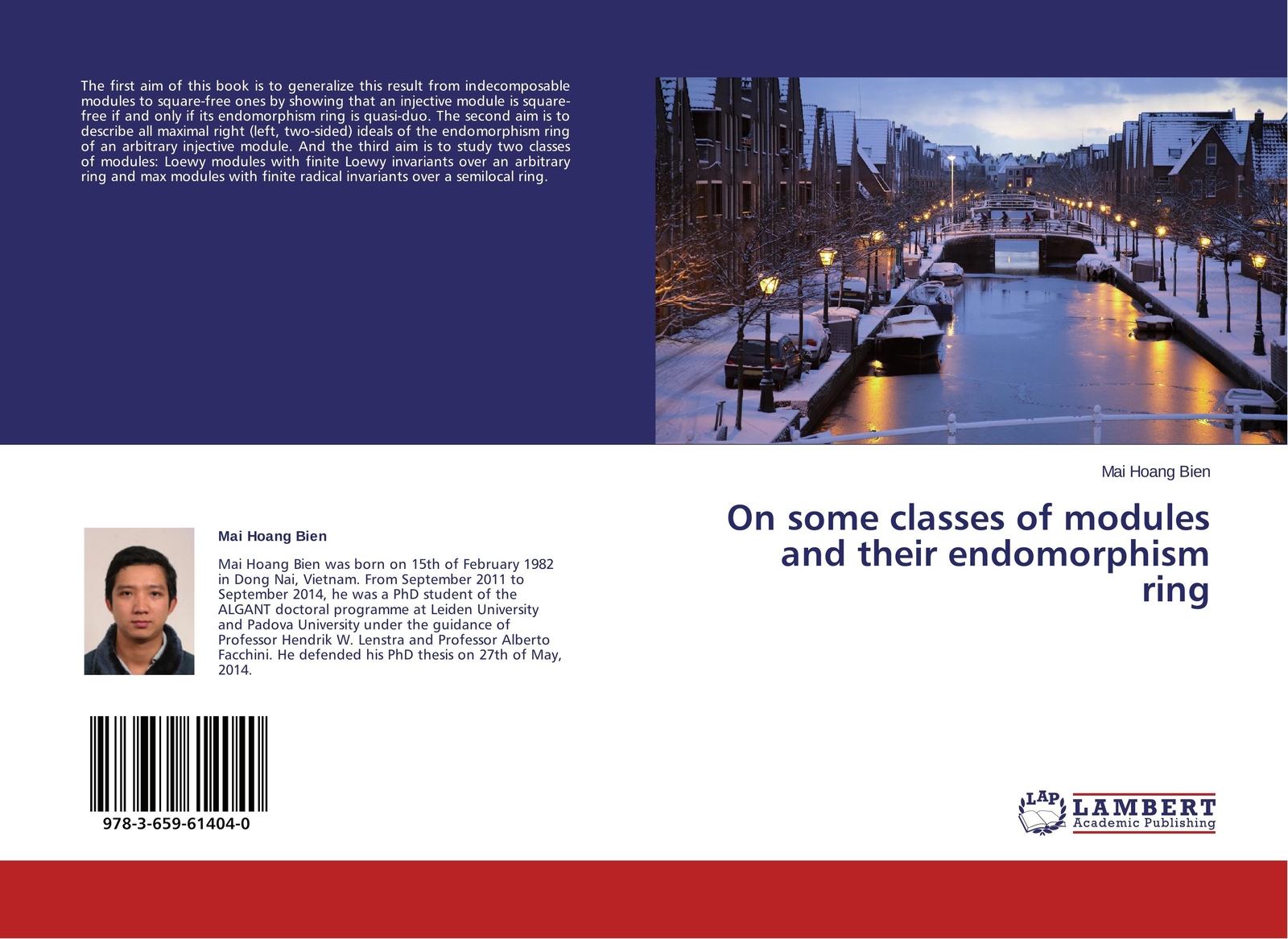 Thumbnail - Mai Hoang Bien | On Some Classes Of Modules And Their Endomorphism