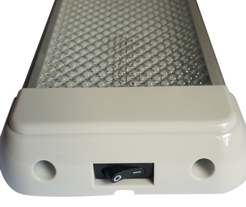 SCHMALBOOT INNENRAUM 96 LED STREIFEN LICHT WEISS 19W 1700LM 12V-28V DC - Bild 2 von 5