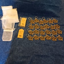 Graduation Class Of 2024 Key Fob Thank You Gifts With Card And Gift Bag. 24 Ct.
