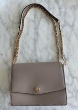 Tory Burch Robinson Small Leather Convertible Shoulder Bag
