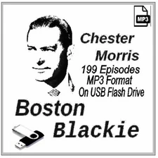 BOSTON BLACKIE 199 Select Old Time Radio Shows OTR MP3 On USB Flash Drive