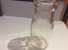 OLD Round 1/2 Pint Milk Bottle P C C Dairy — photo 3