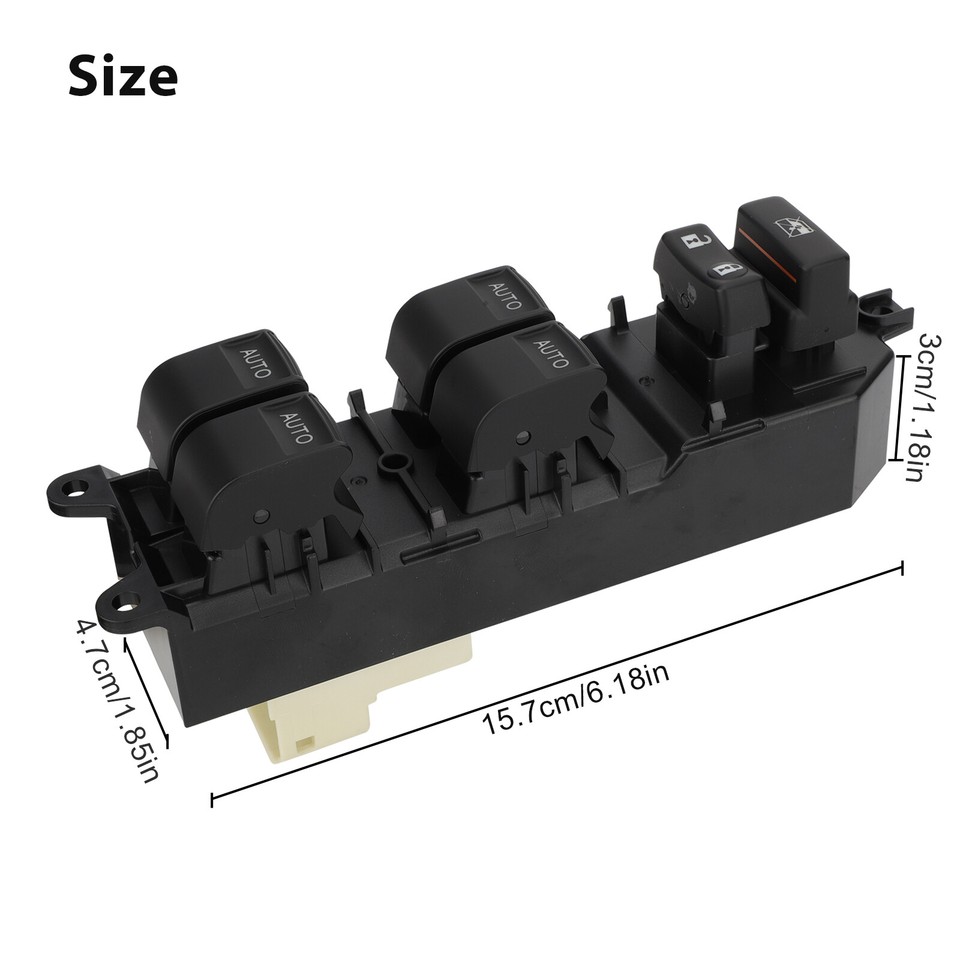 2007-2021 Toyota Tundra Driver Side LED Power Window Switch Auto Down ...