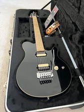 E-Gitarre Ernie Ball Music Man Axis Schwarz (Nicht Peavey, EVH, Kramer)