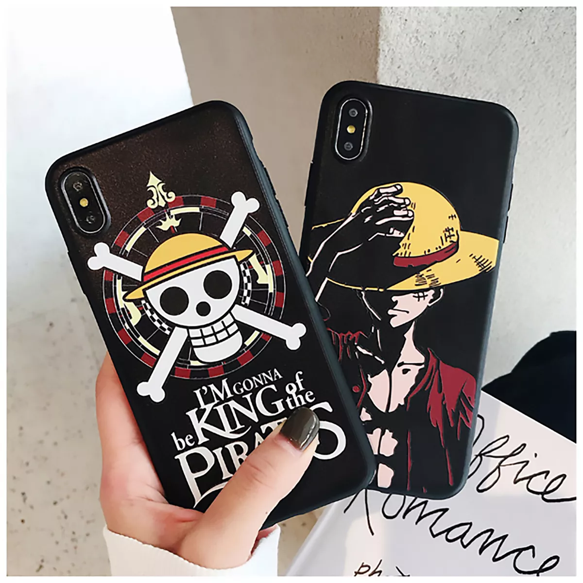 Monkey D Luffy ONE PIECE Phone Case Cover For iphone 6/7/8/X/XS/XR