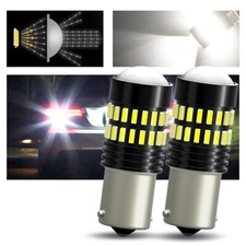 2x 1156 Ba15 5008 Led Backup Reverse Light Bulb Hd Projector For Car Suv Truck F