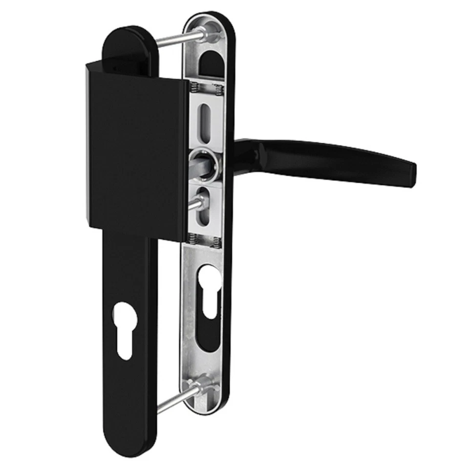 Schmalrahmengarnitur Wechselgarnitur 92mm Nebeneingangstürbeschlag ver.Varianten - Bild 4 von 4