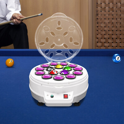 NEW Automatic Pool Balls Cleaner/Snooker Cleaner 16 Balls Billiard Ball Polisher