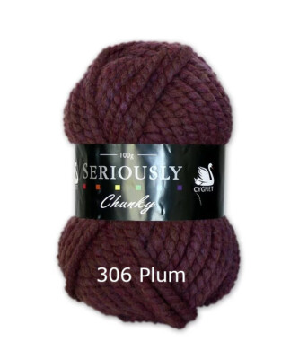 Cygnet SERIOUSLY CHUNKY Acryl Wolle 100g Garn Knäuel Stricken Häkeln