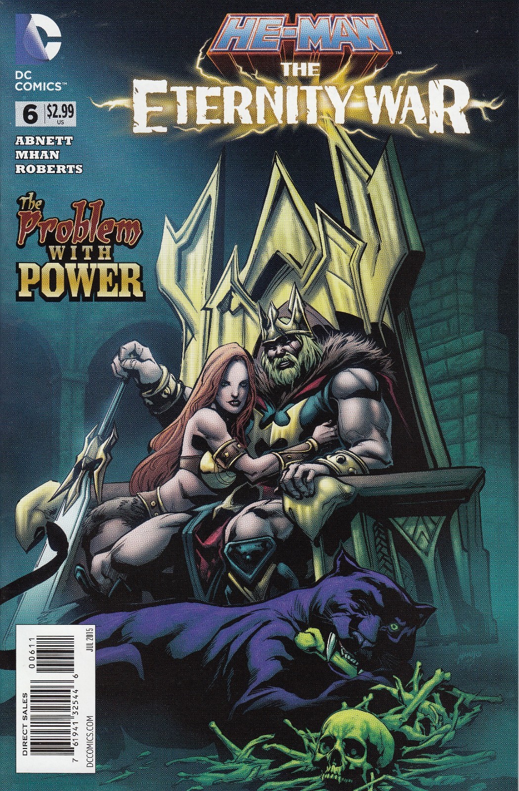He-Man The Eternity War #6 First Print Main Cover New/Unread DC Comics 2015
