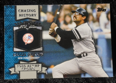 REGGIE JACKSON 2013 Topps Mini Chasing History Insert #MCH-50