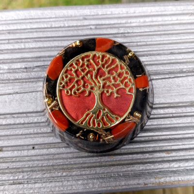 Orgonit Towerbuster (K6) Baum des Lebens, positive Energie, Edelstein Deko Orgon