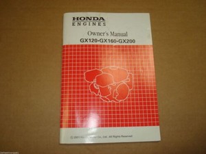Honda gx200 manual