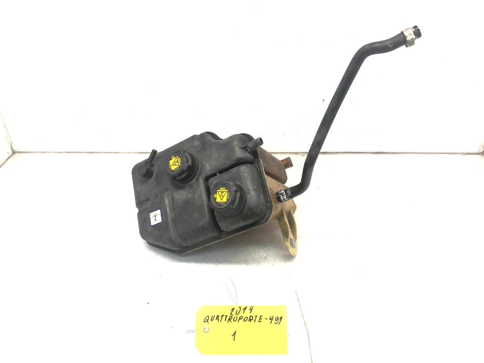 2014-2020 MASERATI QUATTROPORTE 3.0L ENGINE COOLANT RESERVOIR EXPANSION TANK OEM