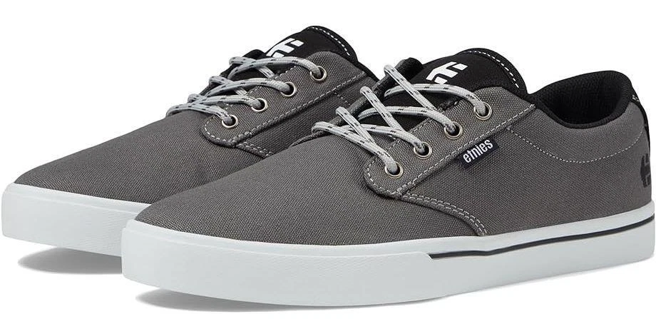 Etnies Jameson 2 Eco Gris Oscuro Negro Rojo Hombre Zapatillas de Skate - Imagen 3 de 4