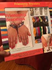 Friendship Bracelet Craft Activity Kit and Book Set NEW sleepover bff gift party