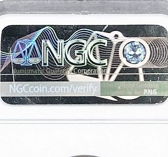 1.00 2007p John Adams One Dollar Coin Double Edge Lettering Mint Error - Image 4 of 4