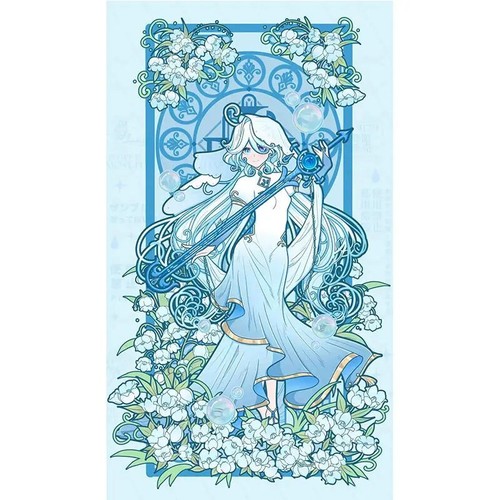 Anime Genshin Impact Nahida Zhongli Venti Furina Acrylic Stand Figure Cosplay - Picture 9 of 13