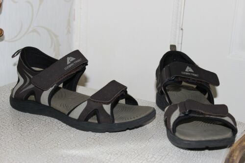 OZARK TRAIL  Brown & Grey Men's Adjustable Summer Sandals Size 8 - Picture 1 of 6