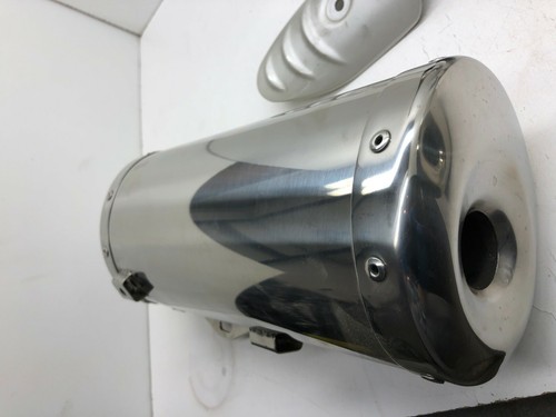 exhaust down pipe and muffler silencers for Triumph Speed Triple 05'-09' - Picture 2 of 2