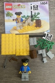 Lego 1464 Pirate Lookout 100% Complete with instructions Vintage 1992 System