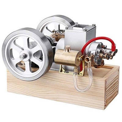 OKMO M90 Upgraded Water-Cooled Hit & Miss Gasoline ICE Model- Complete with Base