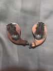 Matisse Renoir Copper Clip-On Earrings Colorful MCM Modernist — photo 4