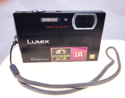 Panasonic Lumix DMC-FP8 12 MP compact digital camera EXC condition 