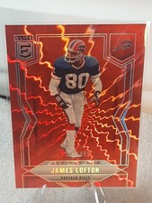 2025 Donruss Elite James Lofton Red  aspirations /999 Bills