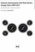 Classic Instruments Hot Rod Series Gauge Sets Hr01slf Classic Instruments Hot Rod Series Gauge Sets Hr01slf