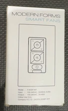 Modern Forms Bluetooth Wall Control for Smart Ceiling Fans White