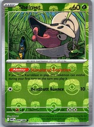 Shelmet (Master Ball Pattern) 008/086 White Flare