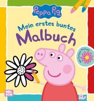 Peppa Wutz Ausmalbilder: Mein Erstes Buntes Malbuch | Kartoniert | 9783845124995