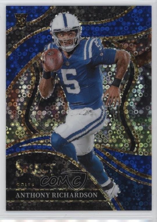 2023 Panini Select Club Level Blue Disco Prizm /25 Anthony Richardson #297 1l7q